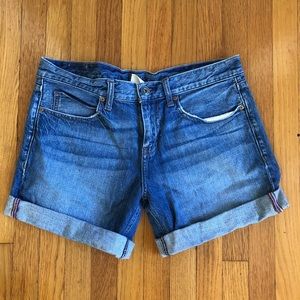 Banana Republic Denim Roll-Up Shorts - 29 Waist